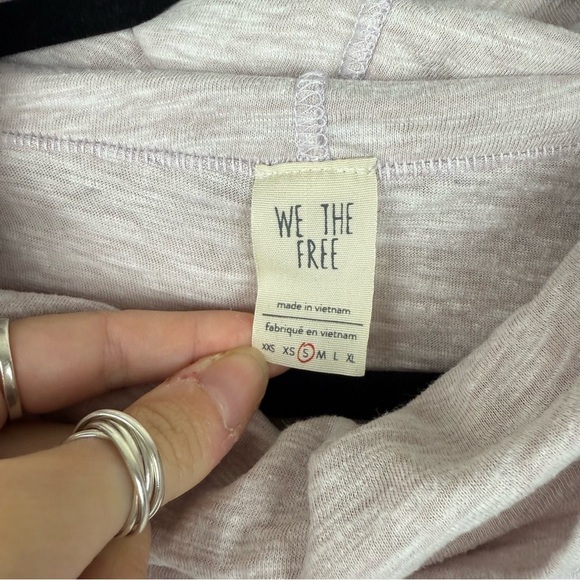 Free People We the Free pink acid wash tank Small - Picture 3 of 5
